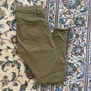 BDG Urban outfitters army green moto pants